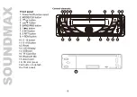 Предварительный просмотр 8 страницы SoundMax SM-CCR3058F Instruction Manual