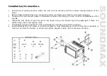 Предварительный просмотр 5 страницы SoundMax SM-CCR3704 Instruction Manual