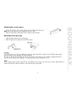 Предварительный просмотр 5 страницы SoundMax SM-CDM1033 Instruction Manual