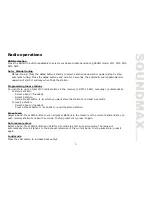 Preview for 11 page of SoundMax SM-CDM1033 Instruction Manual