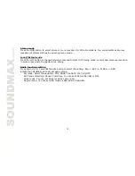 Предварительный просмотр 12 страницы SoundMax SM-CDM1033 Instruction Manual