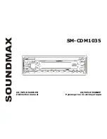 Предварительный просмотр 1 страницы SoundMax SM-CDM1035 Instruction Manual