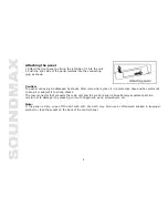 Предварительный просмотр 6 страницы SoundMax SM-CDM1035 Instruction Manual