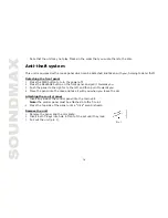 Предварительный просмотр 14 страницы SoundMax SM-CDM1035 Instruction Manual