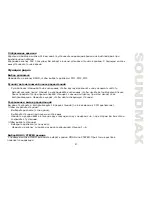 Предварительный просмотр 27 страницы SoundMax SM-CDM1035 Instruction Manual