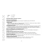 Предварительный просмотр 28 страницы SoundMax SM-CDM1035 Instruction Manual