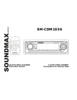 Предварительный просмотр 1 страницы SoundMax SM-CDM1036 Instruction Manual