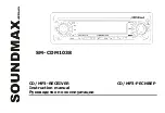 Preview for 1 page of SoundMax SM-CDM1038 Instruction Manual