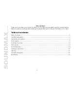 Предварительный просмотр 2 страницы SoundMax SM-CDM1039 Instruction Manual