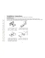 Предварительный просмотр 4 страницы SoundMax SM-CDM1039 Instruction Manual