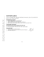 Предварительный просмотр 20 страницы SoundMax SM-CDM1039 Instruction Manual