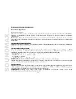 Предварительный просмотр 32 страницы SoundMax SM-CDM1039 Instruction Manual