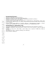 Предварительный просмотр 36 страницы SoundMax SM-CDM1039 Instruction Manual