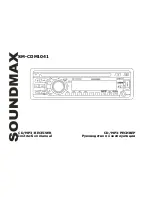 Предварительный просмотр 1 страницы SoundMax SM-CDM1041 Instruction Manual