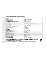 Предварительный просмотр 60 страницы SoundMax SM-CDM1041 Instruction Manual