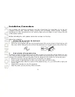 Предварительный просмотр 4 страницы SoundMax SM-CDM1042 Instruction Manual