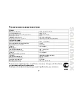 Предварительный просмотр 77 страницы SoundMax SM-CDM1042 Instruction Manual