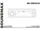 SoundMax SM-CDM1043 Instruction Manual предпросмотр