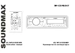 Предварительный просмотр 1 страницы SoundMax SM-CDM1047 Instruction Manual