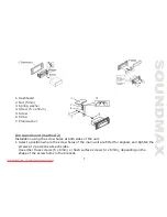 Предварительный просмотр 5 страницы SoundMax SM-CDM1050 Instruction Manual