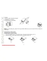 Предварительный просмотр 6 страницы SoundMax SM-CDM1050 Instruction Manual