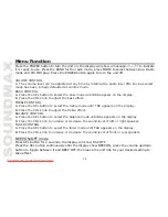 Preview for 14 page of SoundMax SM-CDM1050 Instruction Manual