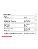 Предварительный просмотр 23 страницы SoundMax SM-CDM1050 Instruction Manual