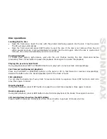 Предварительный просмотр 17 страницы SoundMax SM-CDM1053 Instruction Manual