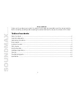 Предварительный просмотр 2 страницы SoundMax SM-CDM1054 Instruction Manual