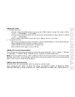 Preview for 11 page of SoundMax SM-CDM1056 Instruction Manual