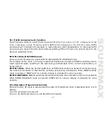 Предварительный просмотр 17 страницы SoundMax SM-CDM1056 Instruction Manual