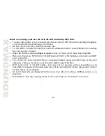 Preview for 24 page of SoundMax SM-CDM1056 Instruction Manual