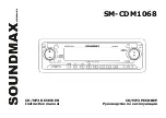 Предварительный просмотр 1 страницы SoundMax SM-CDM1068 Instruction Manual