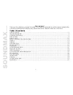 Предварительный просмотр 2 страницы SoundMax SM-CMD2020 Instruction Manual