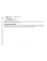 Предварительный просмотр 16 страницы SoundMax SM-CMD2021 Instruction Manual