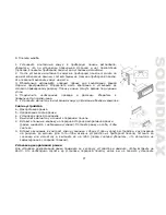 Предварительный просмотр 37 страницы SoundMax SM-CMD2021 Instruction Manual