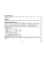 Предварительный просмотр 56 страницы SoundMax SM-CMD2022 Instruction Manual