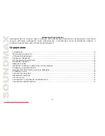 Preview for 34 page of SoundMax SM-CMD2023 Instruction Manual