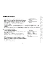 Предварительный просмотр 49 страницы SoundMax SM-CMD2024 Instruction Manual