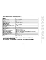 Предварительный просмотр 57 страницы SoundMax SM-CMD2024 Instruction Manual