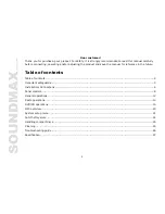 Preview for 2 page of SoundMax SM-CMD2026 Instruction Manual