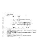 Предварительный просмотр 8 страницы SoundMax SM-CMD2026 Instruction Manual