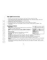 Предварительный просмотр 48 страницы SoundMax SM-CMD2026 Instruction Manual