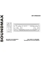 Предварительный просмотр 1 страницы SoundMax SM-CMD2039 Instruction Manual