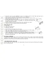 Предварительный просмотр 6 страницы SoundMax SM-CMD2039 Instruction Manual