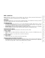 Предварительный просмотр 17 страницы SoundMax SM-CMD2039 Instruction Manual