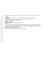 Предварительный просмотр 20 страницы SoundMax SM-CMD2039 Instruction Manual