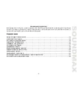 Предварительный просмотр 33 страницы SoundMax SM-CMD2039 Instruction Manual