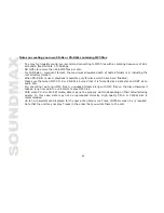 Предварительный просмотр 22 страницы SoundMax SM-CMD3000 Instruction Manual