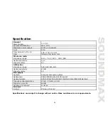 Предварительный просмотр 29 страницы SoundMax SM-CMD3000 Instruction Manual